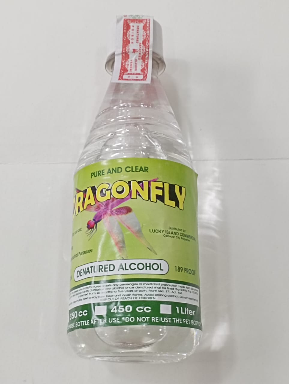 Denatured alcohol small